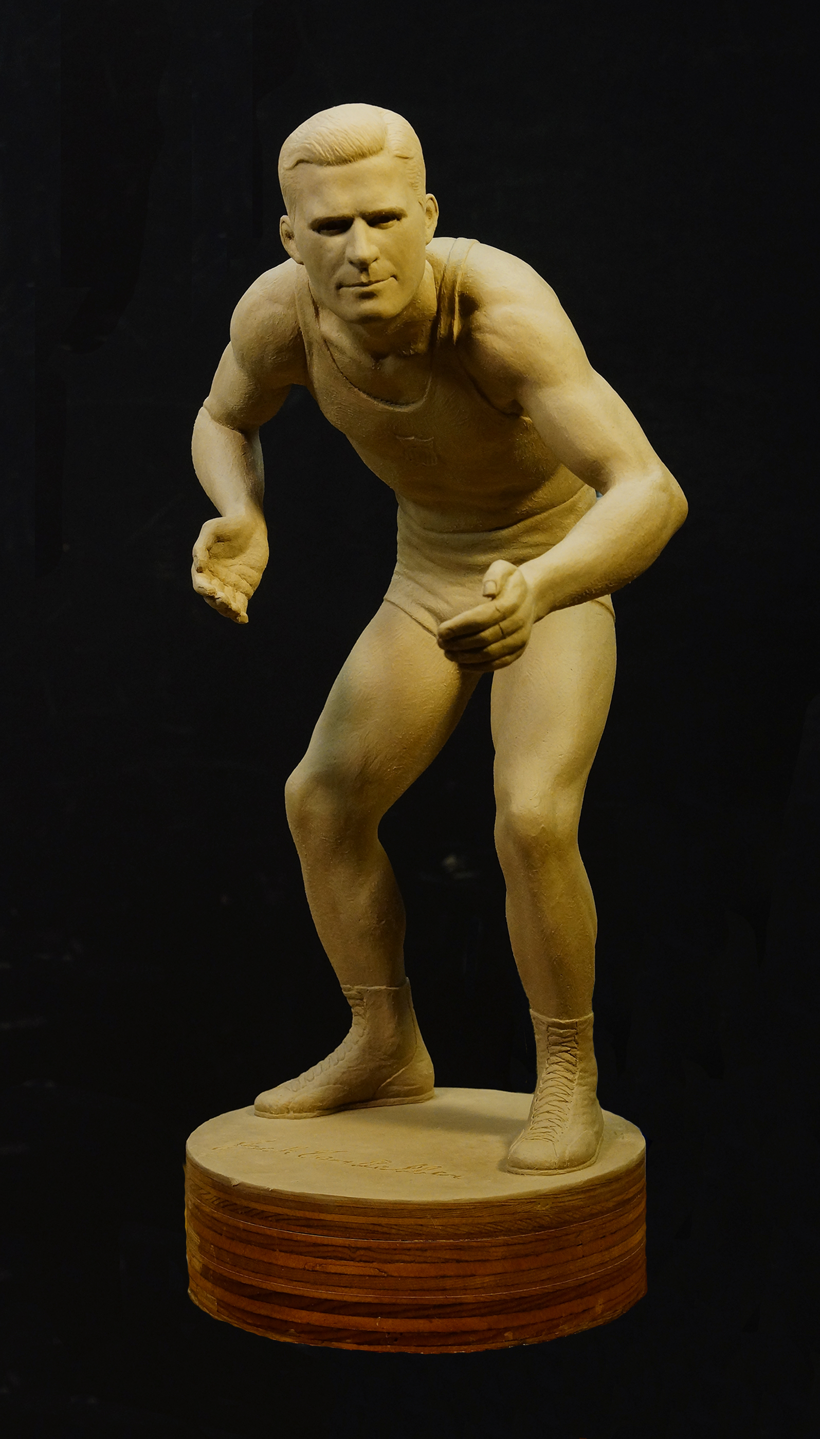 Jack VanBebber Maquette in clay